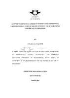 Learner mathematical errors in introductory differential calculus tasks : a study of misconceptions in the senior school certificate examinations