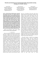 Detection and clustering of an Neutral Section faults using machine learning techniques for SMART railways