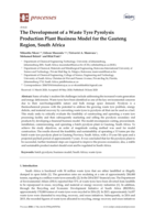 The development of a Waste Tyre Pyrolysis production plant business model for the Gauteng Region, South Africa