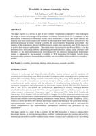 E-visibility to enhance knowledge sharing