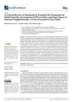 A critical review of standards to examine the parameters of Child-Friendly Environment (CFE) in parks and open space of planned neighborhoods : a case of Lucknow City, India