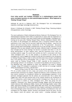 From ‘other worlds’ and ‘multiple ontologies’ to ‘a methodological project that poses ontological questions to solve epistemological problems’. What happened to Thinking Through Things?