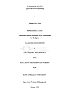 A postmodern, narrative approach to career planning