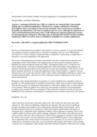 Determination of the ductile to brittle transition temperature of Austempered ductile iron