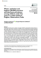 Water, sanitation and hygiene (WaSH) practices and diarrhoea prevalence among children under five years in a tribal setting in Palghar, Maharashtra, India