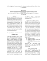 A township based business location for migrant’s businesses in South Africa: cases of Xenophobia