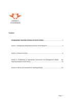 Integrating foundation phase teacher education with a ‘teaching school’ at the  University of Johannesburg