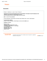 Hearing the voice of the child through the storm of the pandemic: The impact of covid-19 measures on the detection of and response to child protection concern