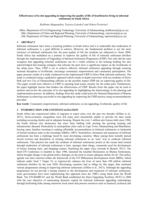Effectiveness of in situ upgrading in improving the quality of life of beneficiaries living in informal settlements in South Africa