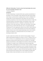 Deliberative Epistemology: Towards an ubuntu-based epistemology that accounts for a priori knowledge and objective truth