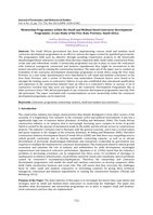 Mentorship programmes within the small and medium sized contractor development programme: a case study of the Free State province, South Africa