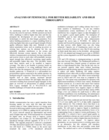 Analysis of femtocell for better reliability and high throughput