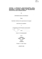 Towards a substantive knowledge-sharing model : exploring the systems dynamics between knowledge management, knowledge sharing and organisational ethos within a South African context