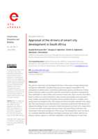 Appraisal of the drivers of smart city development in South Africa