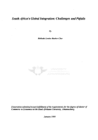 South Africa's global integration : challenges and pitfalls