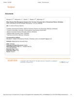 When disaster risk management systems fail: The case of cyclone Idai in Chimanimani district, Zimbabwe