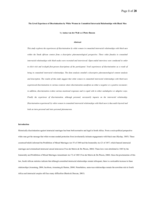 The lived experience of discrimination by white women in committed interracial relationships with black men