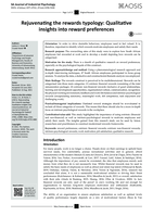 Rejuvenating the rewards typology : qualitative insights into reward preferences