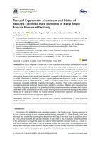 Prenatal exposure to aluminum and status of selected essential trace elements in rural South African women at delivery