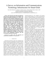 A survey on information and communications technology infrastructure for smart grids