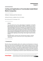 Casting and applications of functionally graded metal matrix composites