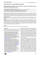 Creating democratic class rooms in Asian contexts : the influences of individual and school level factors on open classroom climate