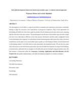 Soft skills development framework based on personality types : a student-centered approach