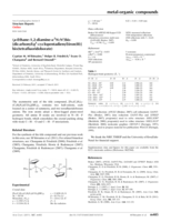 (μ-Ethane-1,2 diamine-κ²N:N’)bis-[dicarbonyl(η⁵-cyclopentadienyl)iron(II)] bis(tetrafluoridoborate)