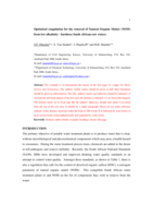 Optimized coagulation for the removal of natural organic matter (NOM) from low alkalinity : hardness South African raw waters
