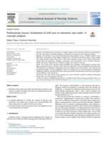 Professional nurses’ facilitation of self-care in intensive care units : a concept analysis