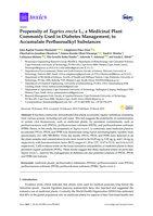 Propensity of tagetes erecta L., a medicinal plant commonly used in diabetes management, to accumulate perfluoroalkyl substances