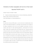 Estimation of surface topography and wear loss of laser metal deposited Ti6Al4V and Cu