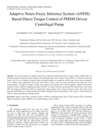 Adaptive Neuro-Fuzzy Inference System (ANFIS) based Direct Torque Control of PMSM driven centrifugal pump