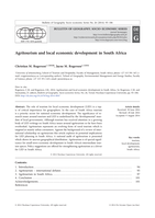 Agritourism and local economic development in South Africa