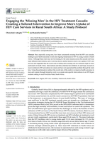 Engaging the 'Missing Men' in the HIV treatment cascade : creating a tailored intervention to im-prove men's uptake of HIV care services in rural South Africa : a study protocol