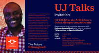 UJ Talks : “Why are there no Apartheid Studies?”