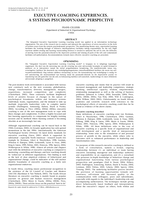 Executive coaching experiences: a systems psychodynamic perspective.