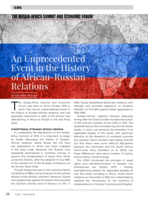 The Russia-Africa Summit and Economic Forum : An Unprecedented Event in the History of African-Russian Relations