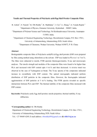 Tensile and  thermal properties of poly(lactic acid)/eggshell powder  composite films