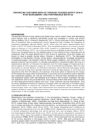 Enhancing customer service through focused supply chain risk management and performance metrics
