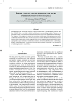 Labour conflict and the persistence of macro underemployment in South Africa