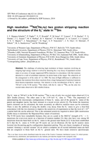 High resolution 148Nd(3He,nγ) two proton stripping reaction and the structure of the 02 + state in 150Sm