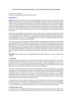 Using information generated by health apps to increase personal health and fitness knowledge