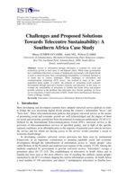 Challenges and proposed solutions towards telecentre sustainability : a southern Africa case study