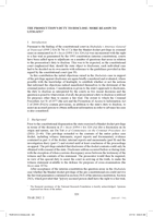 The prosecution’s duty to disclose: more reason to litigate?