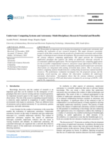 Underwater computing systems and astronomy–multi-disciplinary research potential and benefits