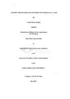 Support programme for mothers with pregnancy loss