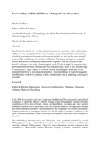 Recent writings on Robert K Merton : a listing and some observations