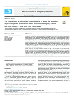 The cost of time : a randomised, controlled trial to assess the economic impact of upfront, point-of-care blood tests in the Emergency Centre
