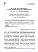 Are housing price cycles asymmetric? evidence from the US States and metropolitan areas